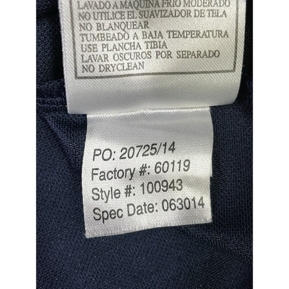 Houston Texans Polo Mens Size 3XL Striped Blue Shirt Antigua Short Sleeve Golf - Picture 7 of 10